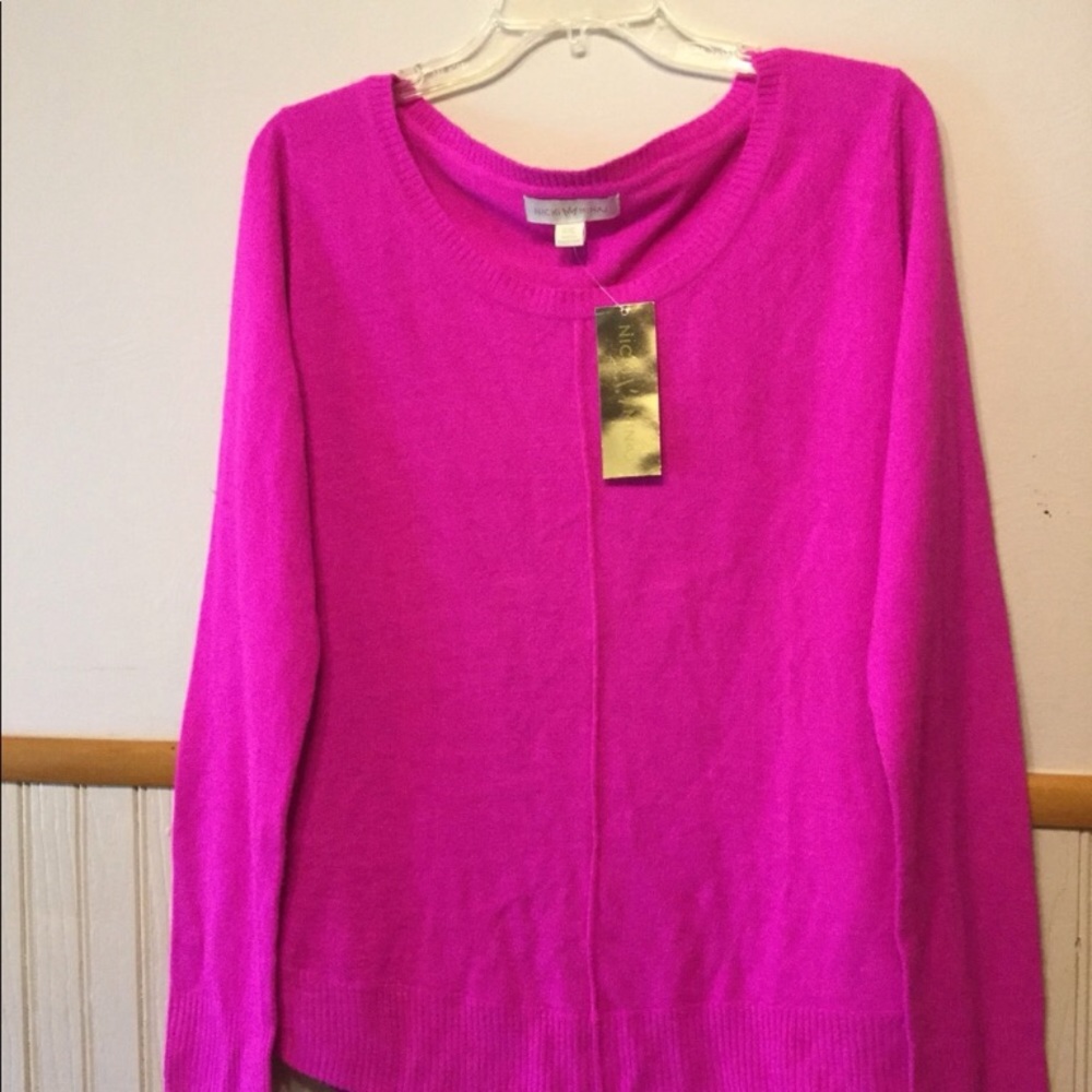 NWT  Nicki Minaj  lightweight sweater,  XL .